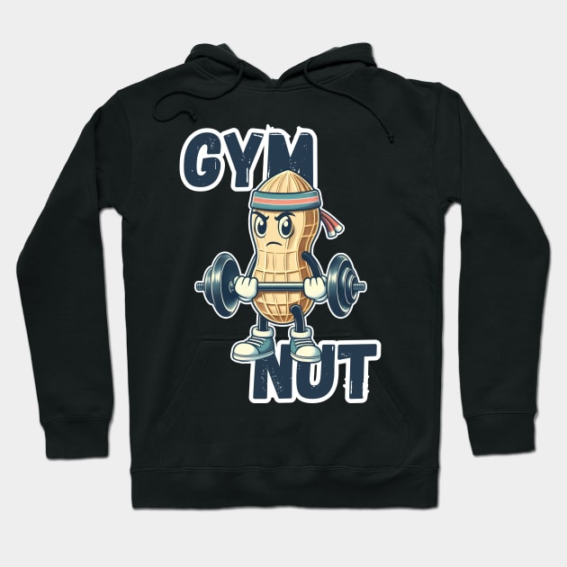 Gym Nut Hoodie by Art from the Machine